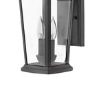 Hinkley Lighting 2364MB-LL Museum Black Medium Wall Mount Lantern Image 4