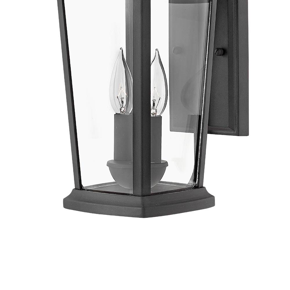 Hinkley Lighting 2364MB Museum Black Medium Wall Mount Lantern Image 4