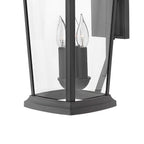 Hinkley Lighting 2365MB Museum Black Large Wall Mount Lantern Image 4