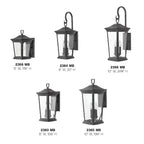 Hinkley Lighting 2368MB Museum Black Extra Small Wall Mount Lantern Image 3