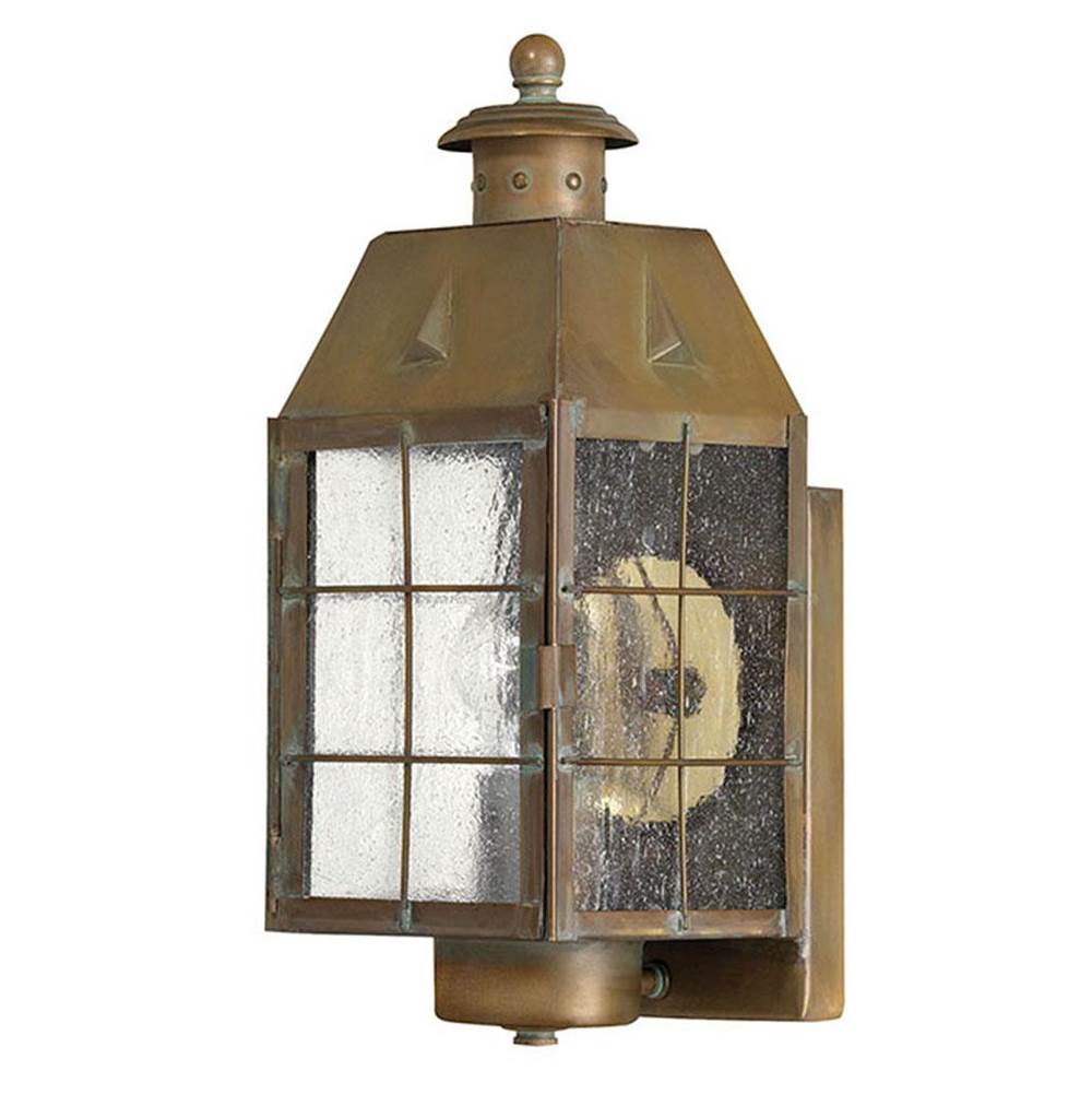Hinkley Lighting 2370AS Aged Brass Medium Wall Mount Lantern Image 1