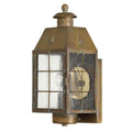 Hinkley Lighting 2370AS Aged Brass Medium Wall Mount Lantern Image 1