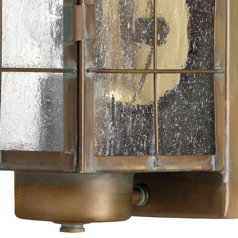 Hinkley Lighting 2370AS Aged Brass Medium Wall Mount Lantern Image 4