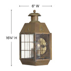 Hinkley Lighting Nantucket Large Wall Mount Lantern
