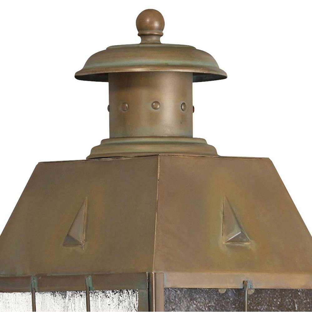 Hinkley Lighting 2374AS Aged Brass Large Wall Mount Lantern Image 3