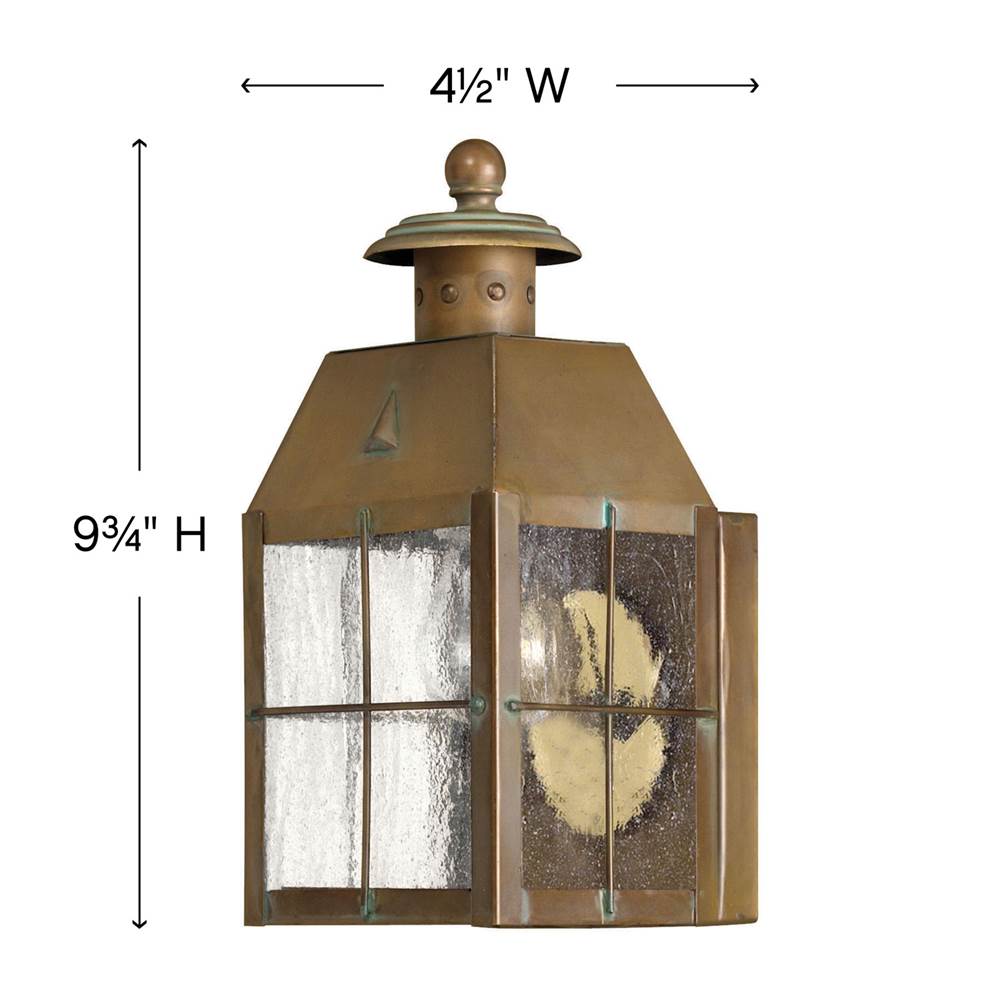 Hinkley Lighting Nantucket Small Wall Mount Lantern