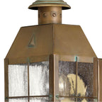 Hinkley Lighting 2376AS Aged Brass Small Wall Mount Lantern Image 3