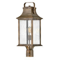 Hinkley Lighting 2391BU Burnished Bronze Medium Post Top Or Pier Mount Lantern Image 1
