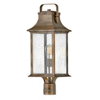 Hinkley Lighting 2391BU Burnished Bronze Medium Post Top Or Pier Mount Lantern Image 1