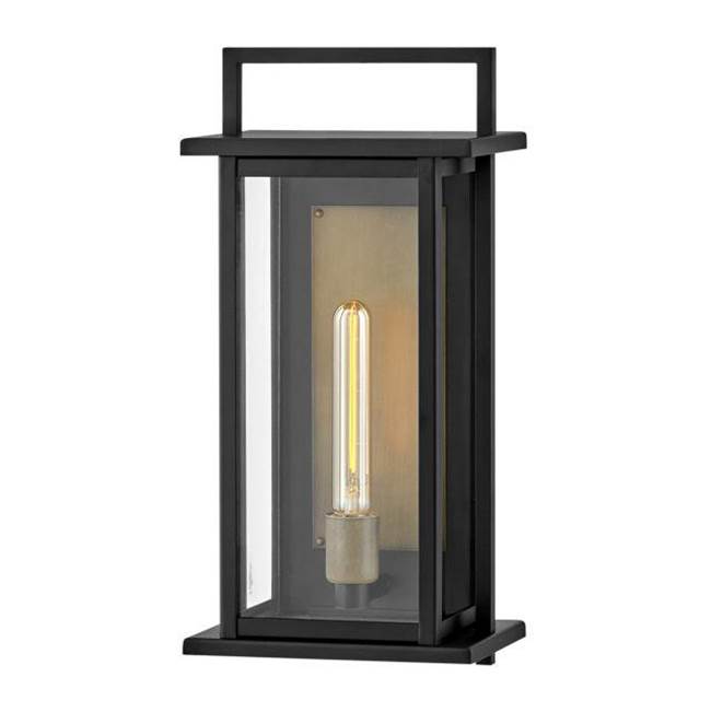 Hinkley Lighting 24024BK Black Medium Wall Mount Lantern Image 1