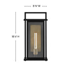 Hinkley Lighting Langston Medium Wall Mount Lantern