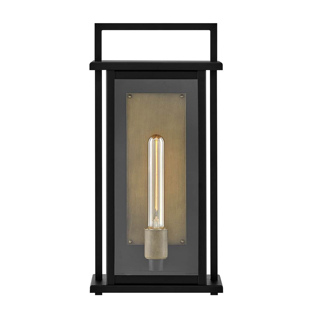 Hinkley Lighting 24024BK Black Medium Wall Mount Lantern Image 2