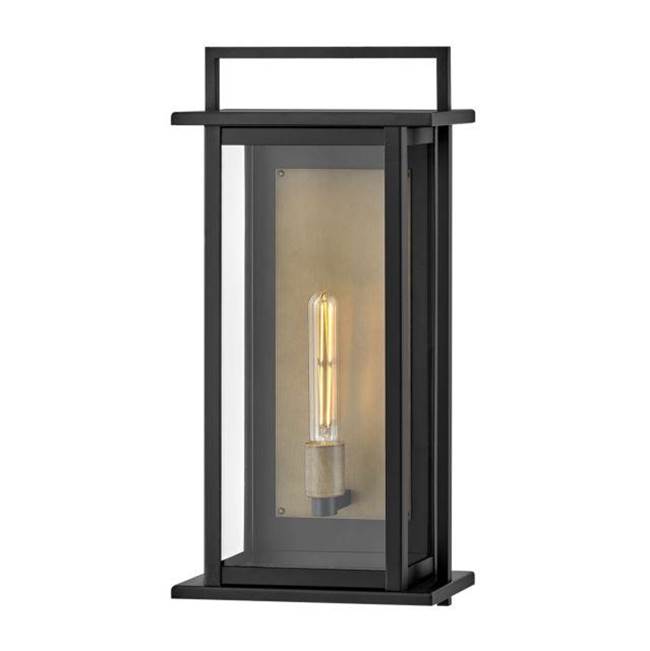 Hinkley Lighting 24025BK Black Large Wall Mount Lantern Image 1