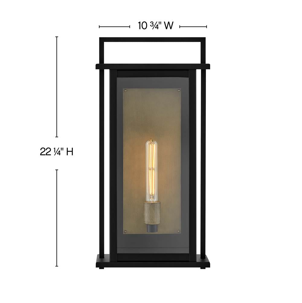 Hinkley Lighting Langston Large Wall Mount Lantern
