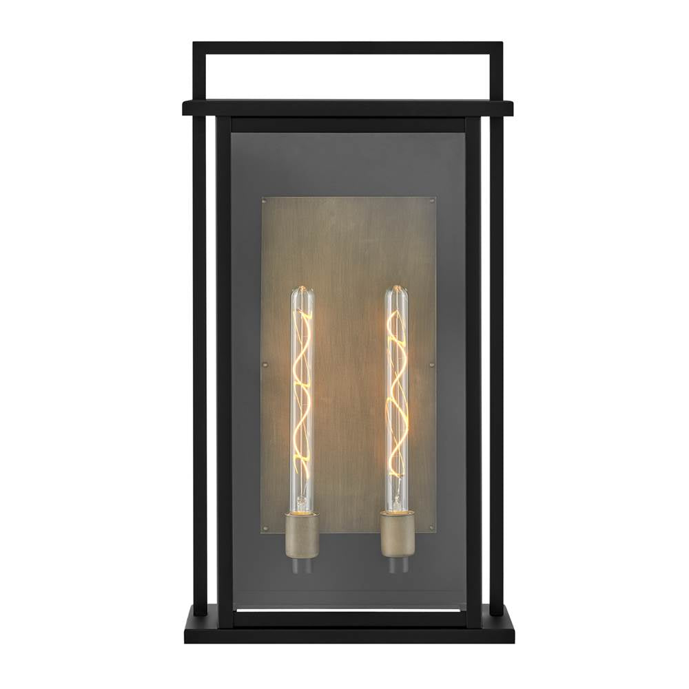 Hinkley Lighting 24028BK Black Extra Large Wall Mount Lantern Image 2