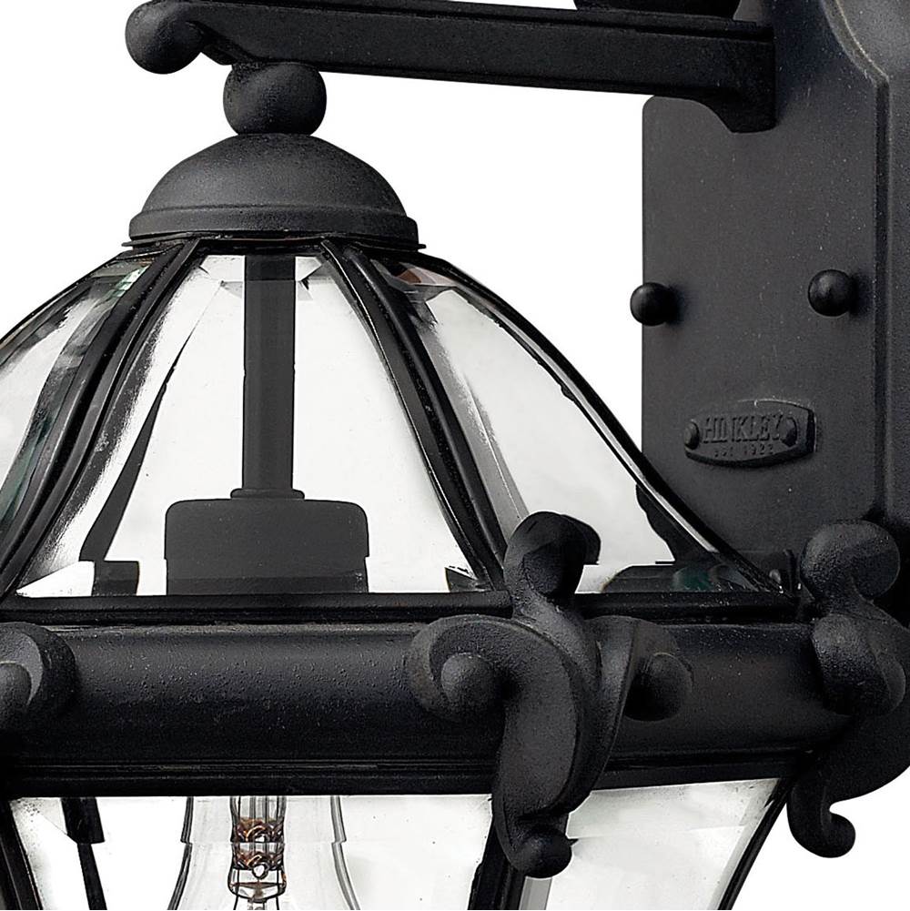 Hinkley Lighting 2440MB Museum Black Small Wall Mount Lantern Image 3