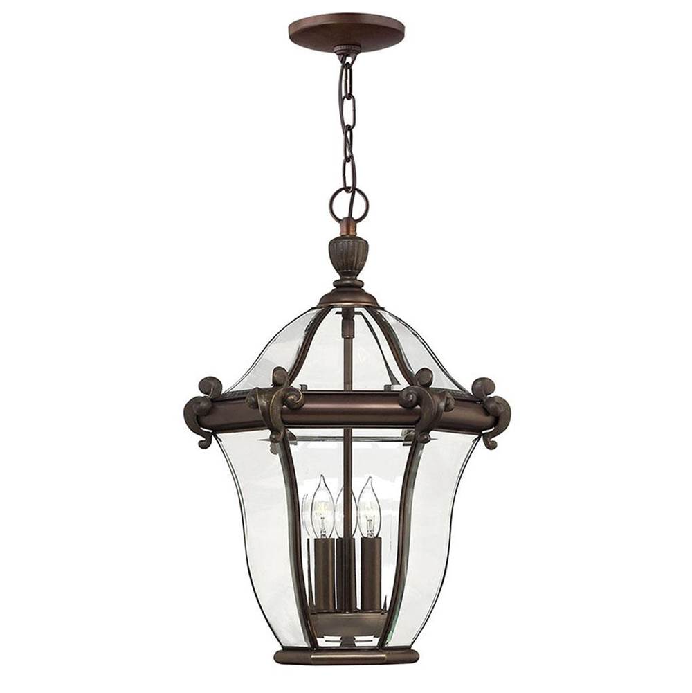 Hinkley Lighting 2442CB Copper Bronze Large Hanging Lantern Image 1