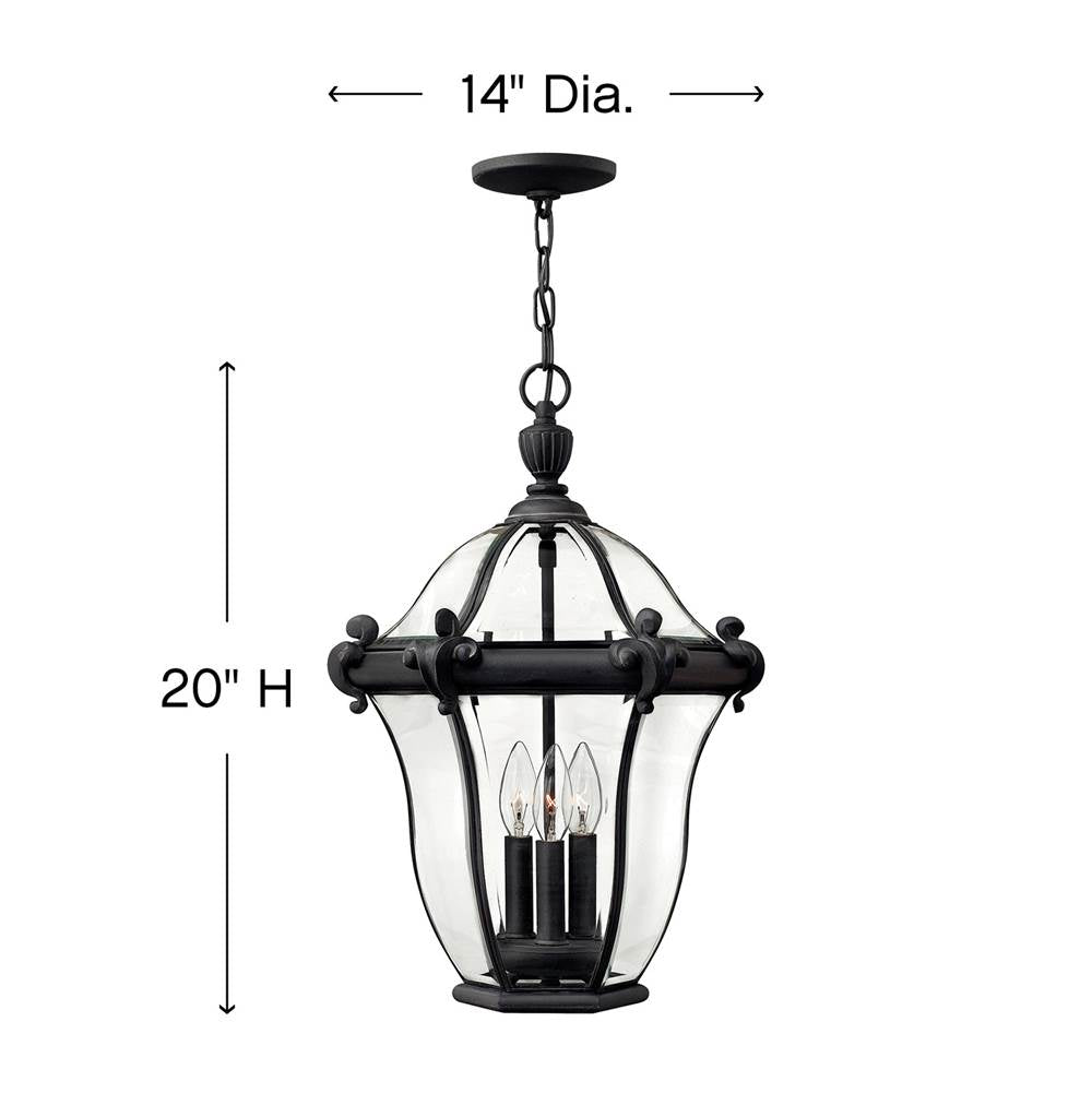 Hinkley Lighting San Clemente Large Hanging Lantern