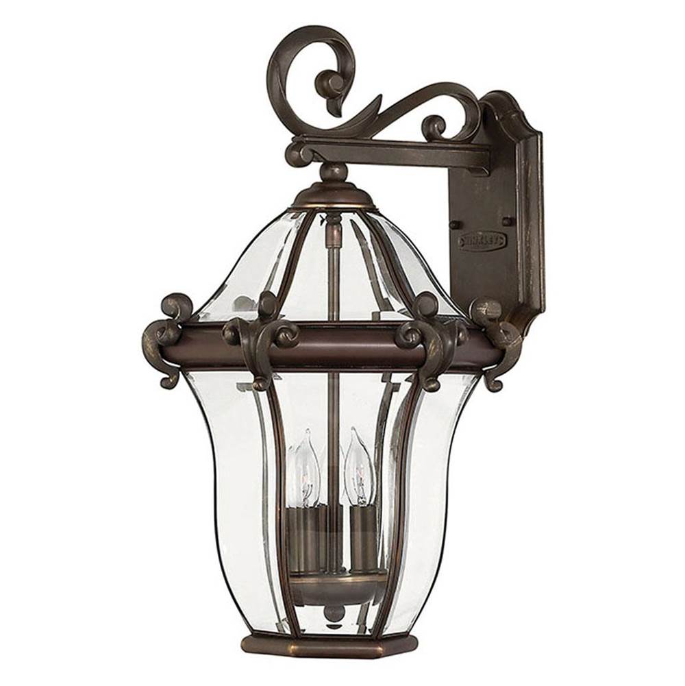 Hinkley Lighting 2444CB Copper Bronze Medium Wall Mount Lantern Image 1