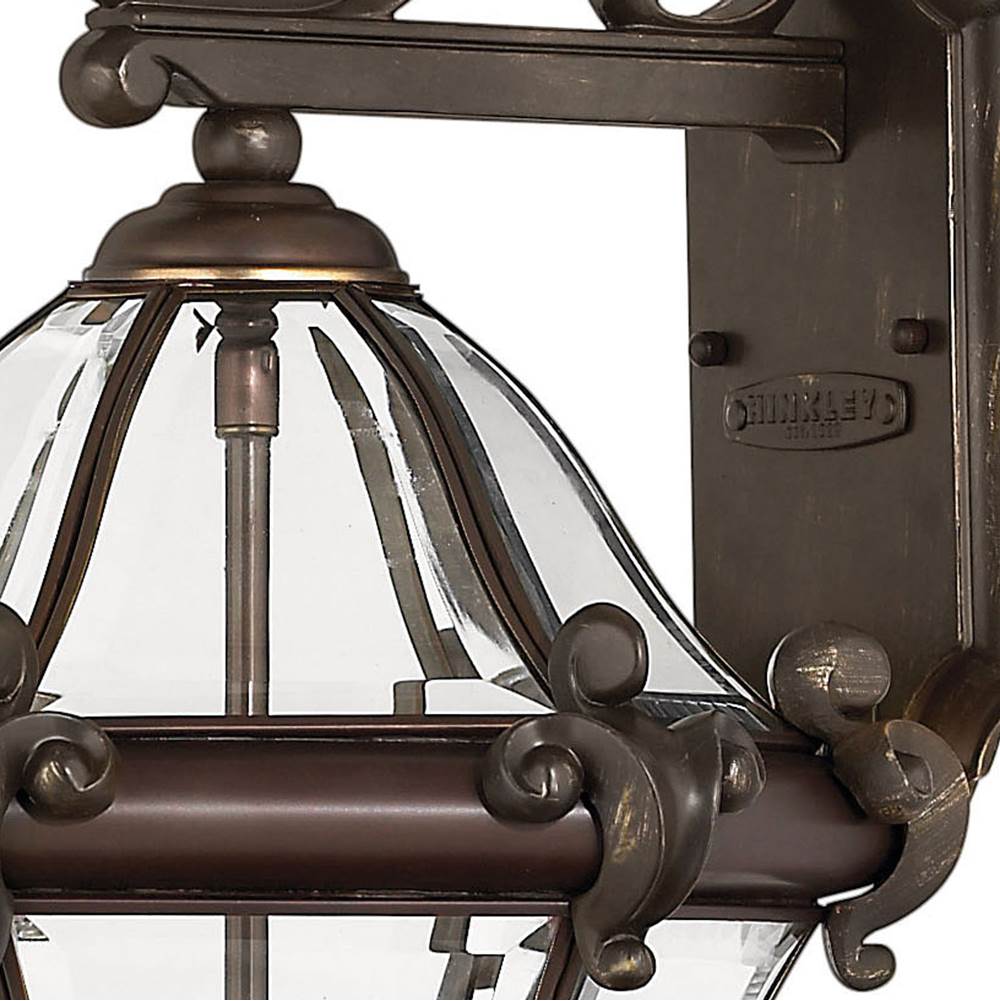 Hinkley Lighting 2444CB Copper Bronze Medium Wall Mount Lantern Image 4