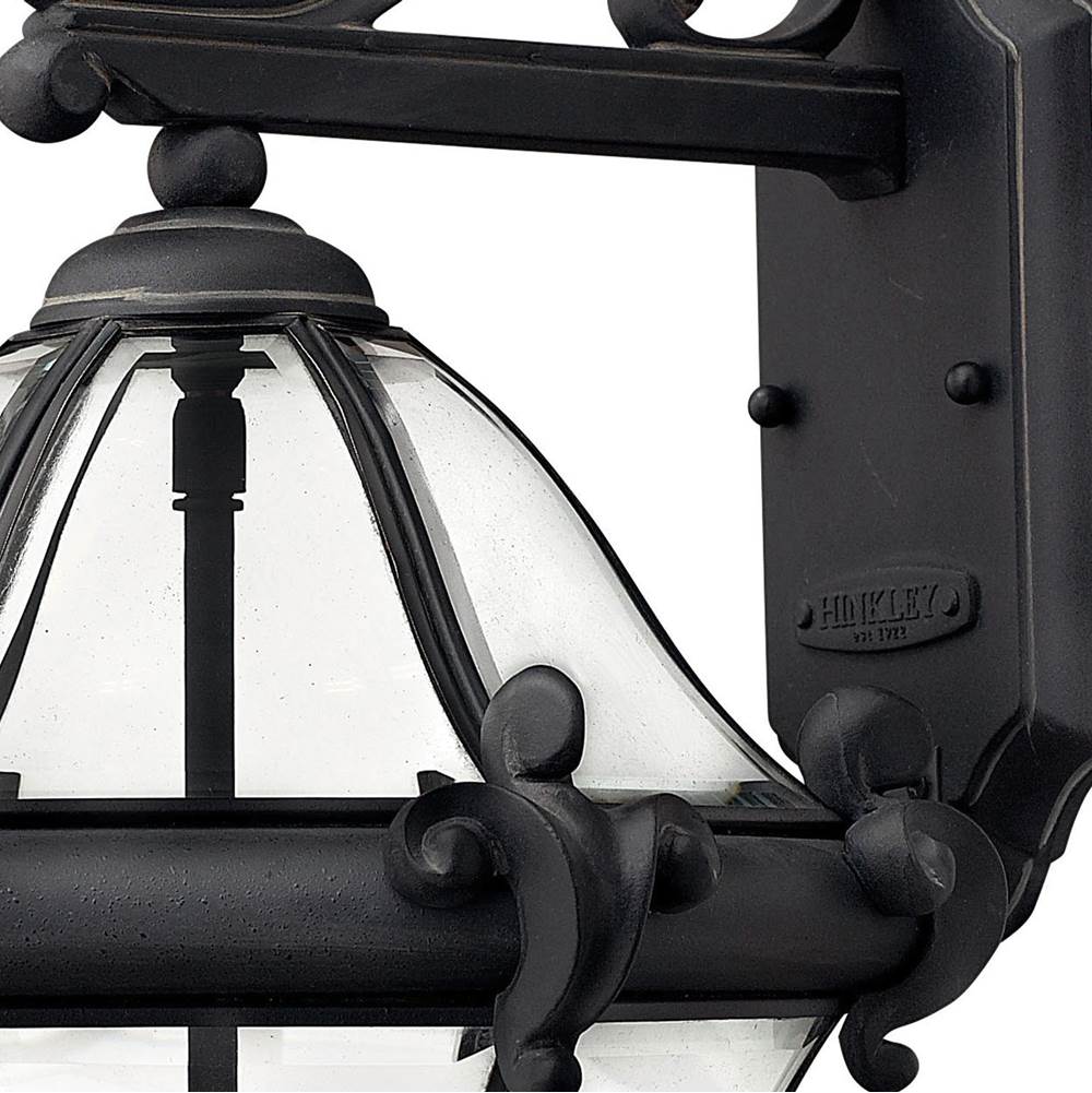 Hinkley Lighting 2444MB Museum Black Medium Wall Mount Lantern Image 3