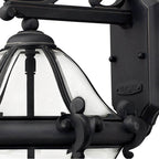 Hinkley Lighting 2444MB Museum Black Medium Wall Mount Lantern Image 3