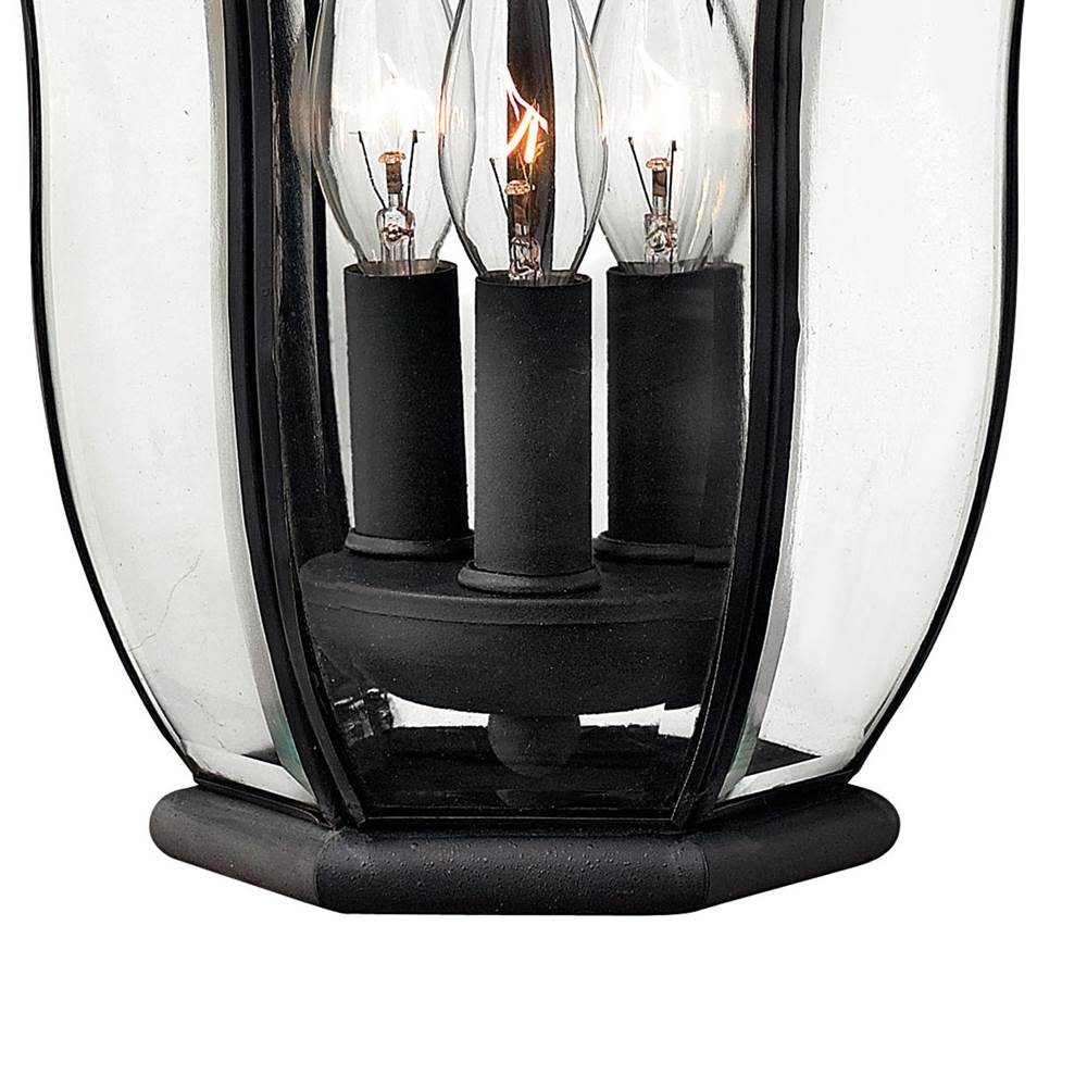 Hinkley Lighting 2444MB Museum Black Medium Wall Mount Lantern Image 2