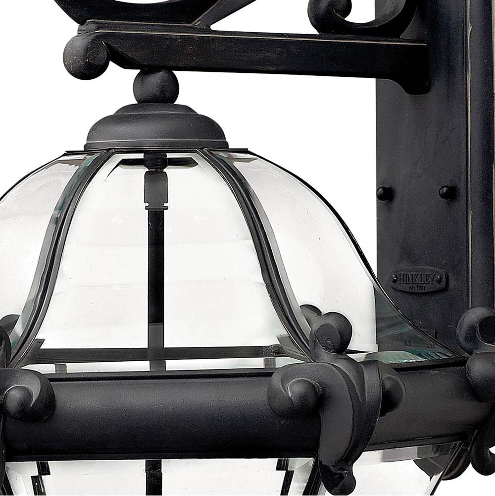 Hinkley Lighting 2446MB Museum Black Extra Large Wall Mount Lantern Image 3