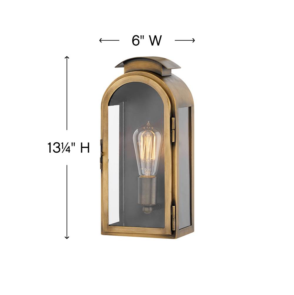 Hinkley Lighting Rowley Small Wall Mount Lantern