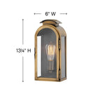 Hinkley Lighting Rowley Small Wall Mount Lantern