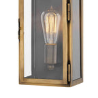 Hinkley Lighting 2520LS Light Antique Brass Small Wall Mount Lantern Image 3