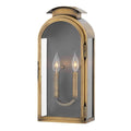 Hinkley Lighting 2524LS Light Antique Brass Medium Wall Mount Lantern Image 1