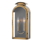 Hinkley Lighting 2524LS Light Antique Brass Medium Wall Mount Lantern Image 1