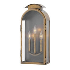 Hinkley Lighting 2525LS Light Antique Brass Large Wall Mount Lantern Image 1