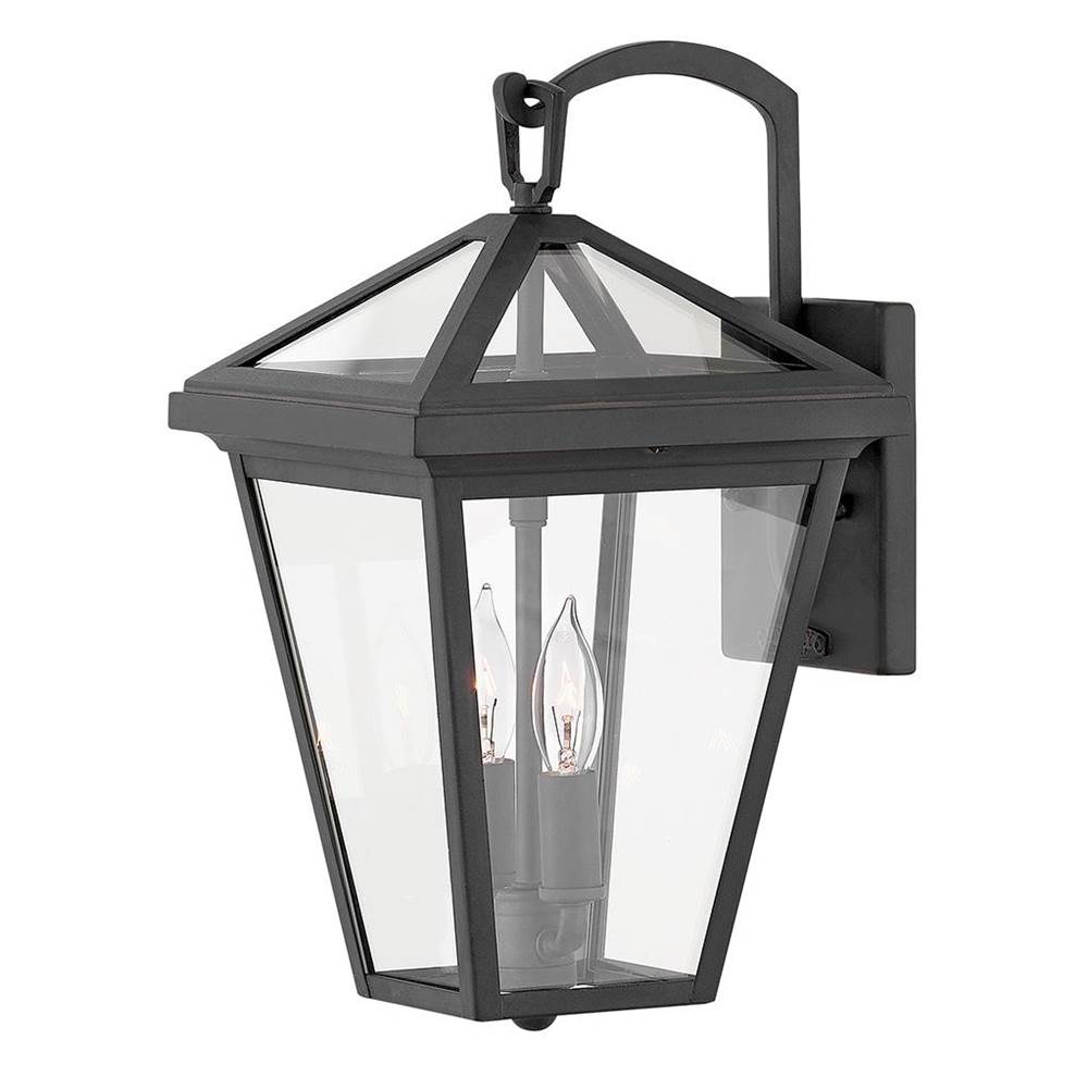 Hinkley Lighting 2560MB-LL Museum Black Small Wall Mount Lantern Image 1