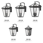 Hinkley Lighting 2560MB Museum Black Small Wall Mount Lantern Image 4