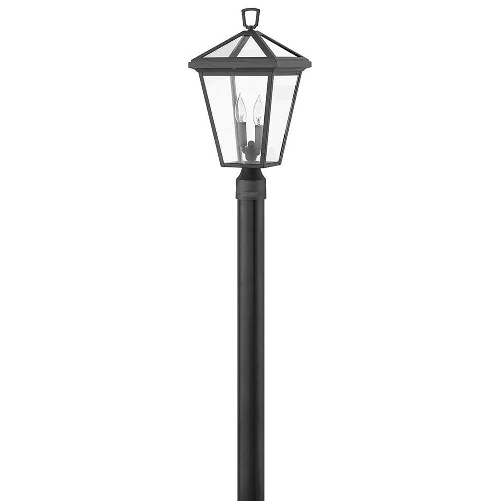 Hinkley Lighting 2561MB Museum Black Medium Post Top Or Pier Mount Lantern Image 1