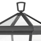Hinkley Lighting 2561MB Museum Black Medium Post Top Or Pier Mount Lantern Image 4