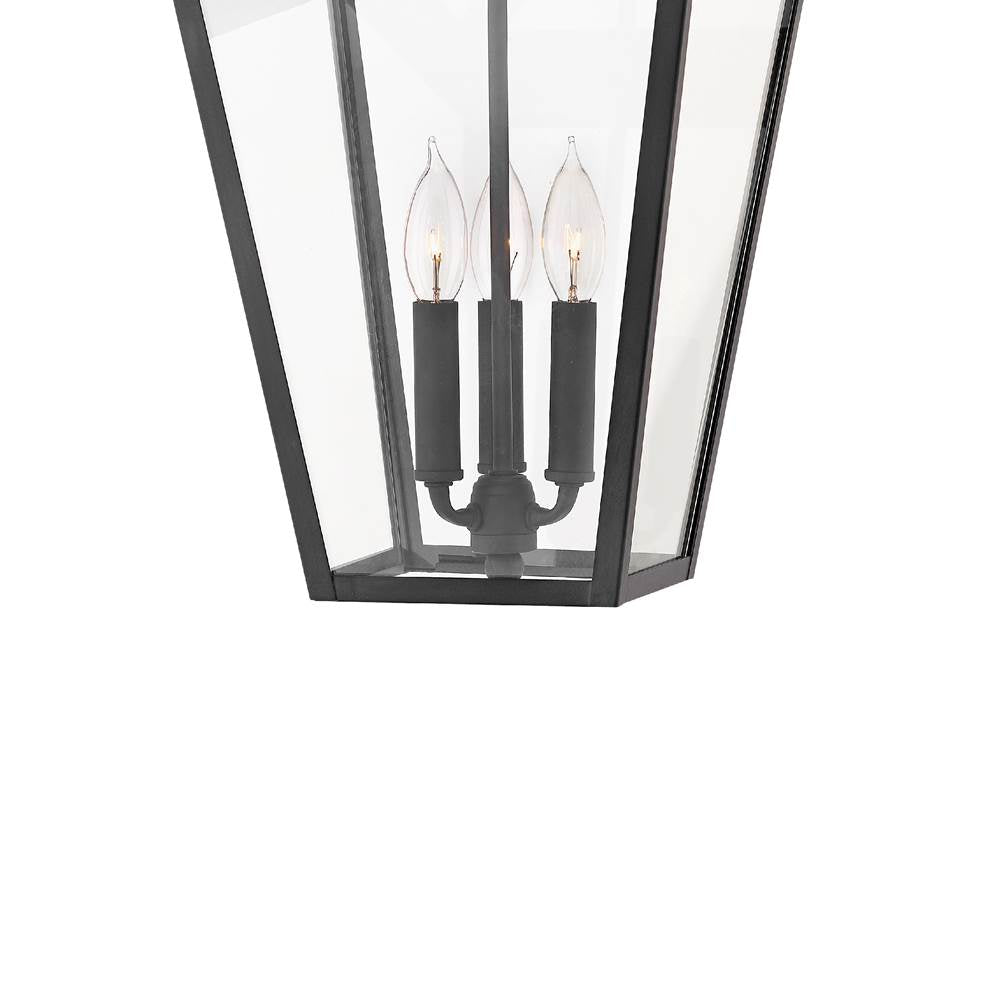 Hinkley Lighting 2562MB-LL Museum Black Large Hanging Lantern Image 5