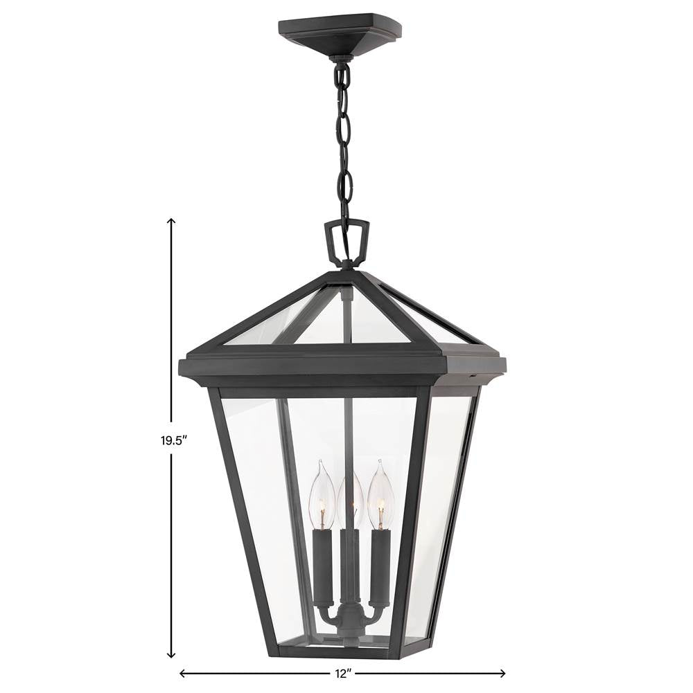 Hinkley Lighting 2562MB Museum Black Large Hanging Lantern Image 2