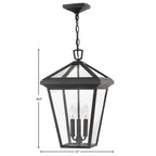 Hinkley Lighting 2562MB Museum Black Large Hanging Lantern Image 2