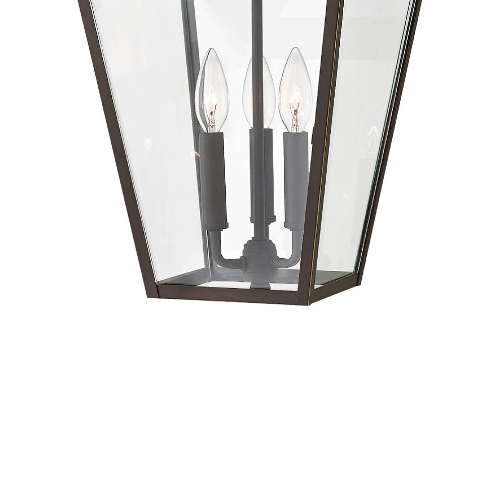Hinkley Lighting 2562OZ Oil Rubbed Bronze Large Hanging Lantern Image 7
