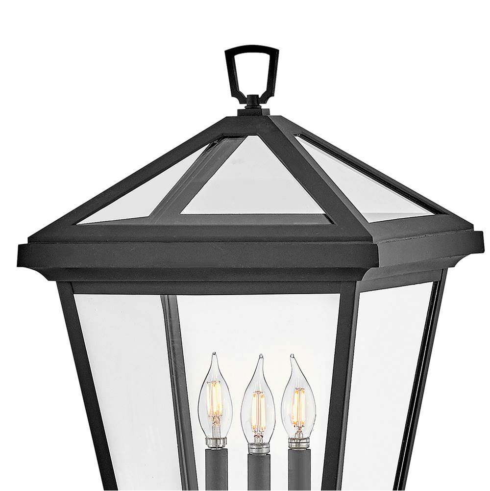 Hinkley Lighting 2563MB-LL Museum Black Large Post Top Or Pier Mount Lantern Image 5