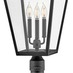 Hinkley Lighting 2563MB-LL Museum Black Large Post Top Or Pier Mount Lantern Image 4