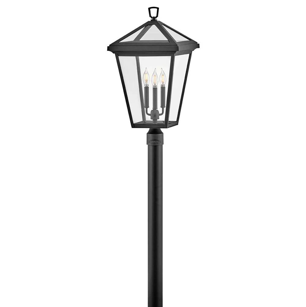 Hinkley Lighting 2563MB Museum Black Large Post Top Or Pier Mount Lantern Image 1