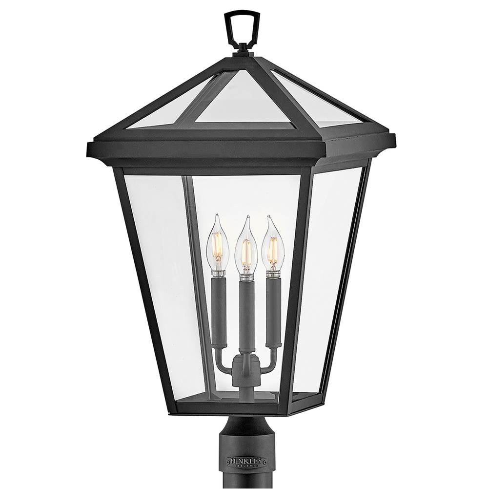 Hinkley Lighting 2563MB Museum Black Large Post Top Or Pier Mount Lantern Image 6