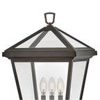 Hinkley Lighting 2563OZ-LL Oil Rubbed Bronze Large Post Top Or Pier Mount Lantern Image 5