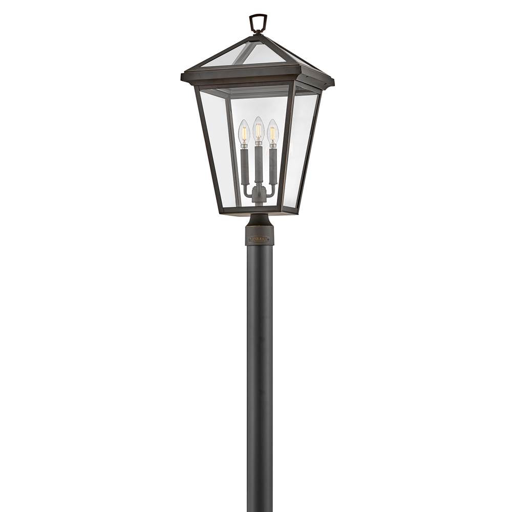 Hinkley Lighting 2563OZ Oil Rubbed Bronze Large Post Top Or Pier Mount Lantern Image 8