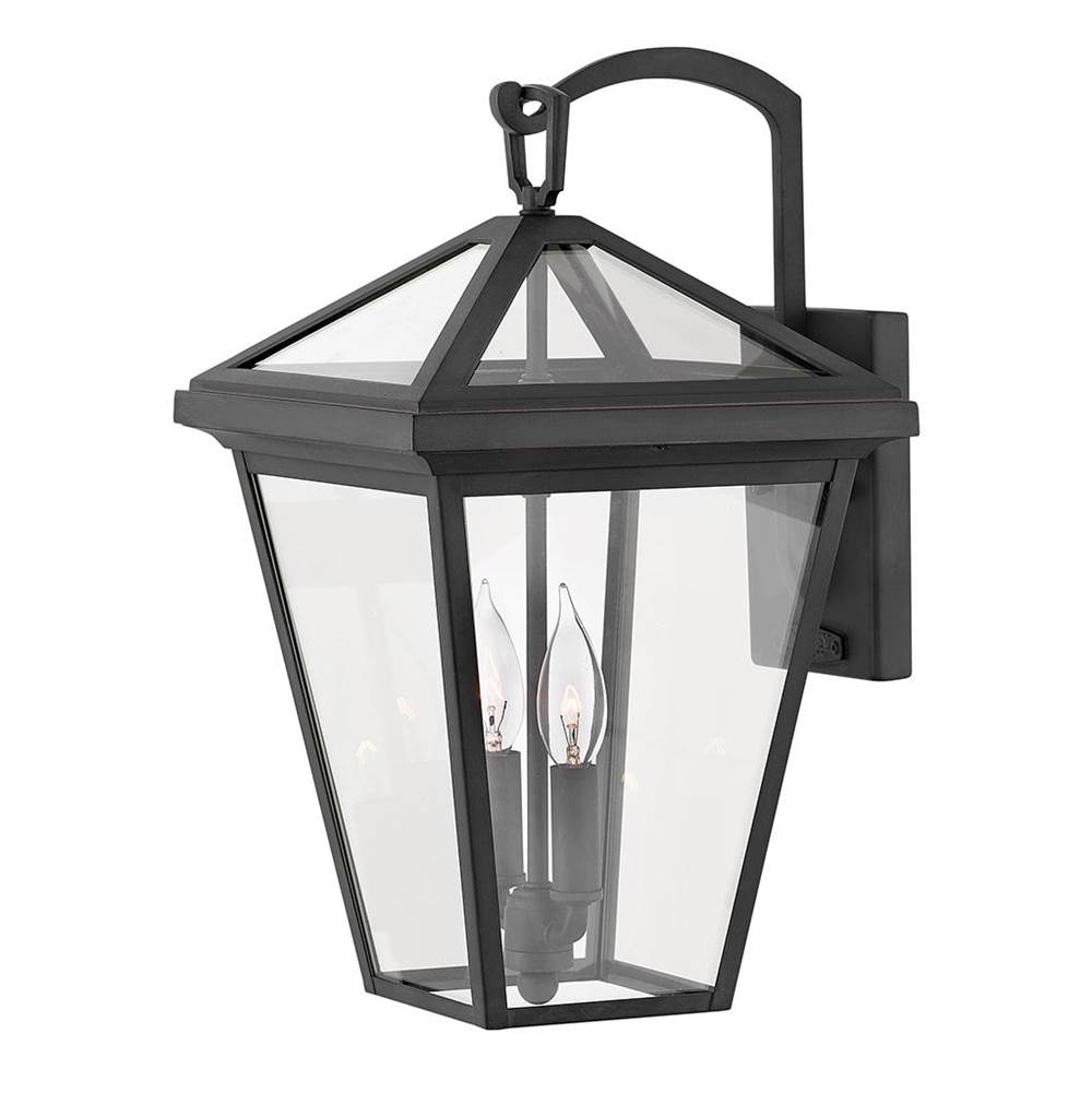 Hinkley Lighting 2564MB-LL Museum Black Medium Wall Mount Lantern Image 1
