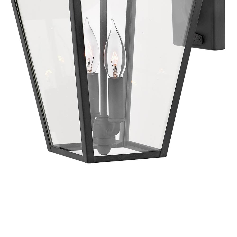 Hinkley Lighting 2564MB-LL Museum Black Medium Wall Mount Lantern Image 5